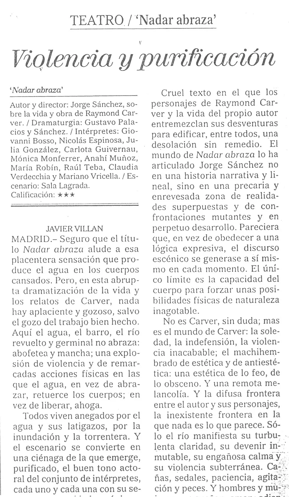 La Cantera - Prensa