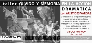 La Cantera - Seminarios de Creación actoral