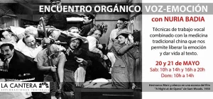 La Cantera - Seminarios de Creación actoral